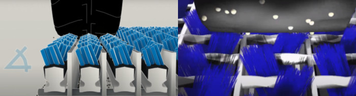 Forklift Wheel Cleaning System