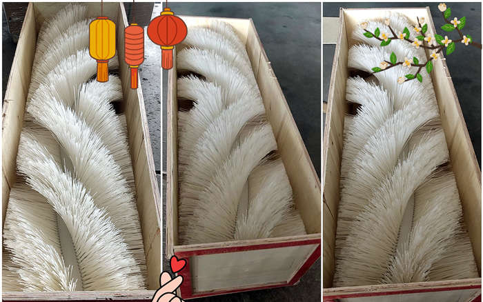 Conveyor Belt Cleaning Roller Brush Conveyor Belt Cleaning Roller Brush